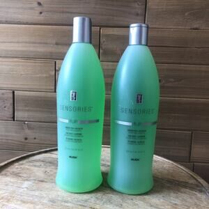 (2) Rusk Sensories Full Green Tea+Alfalfa Bodifying Shampoo 35 oz Each